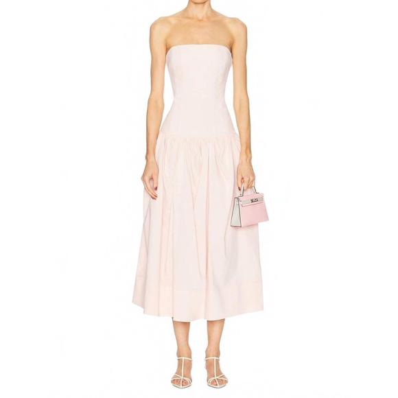 NEW A.L.C. june midi dress in opal